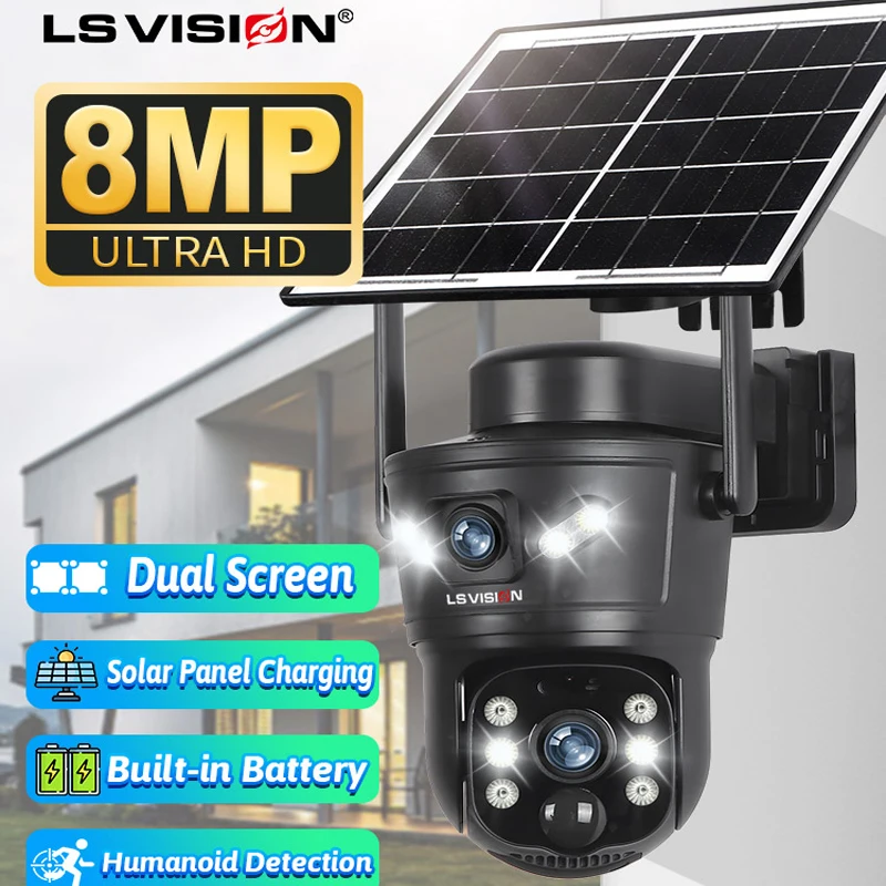 Home Office Zoom - كاميرا LS VISION 8MP 4G تعمل