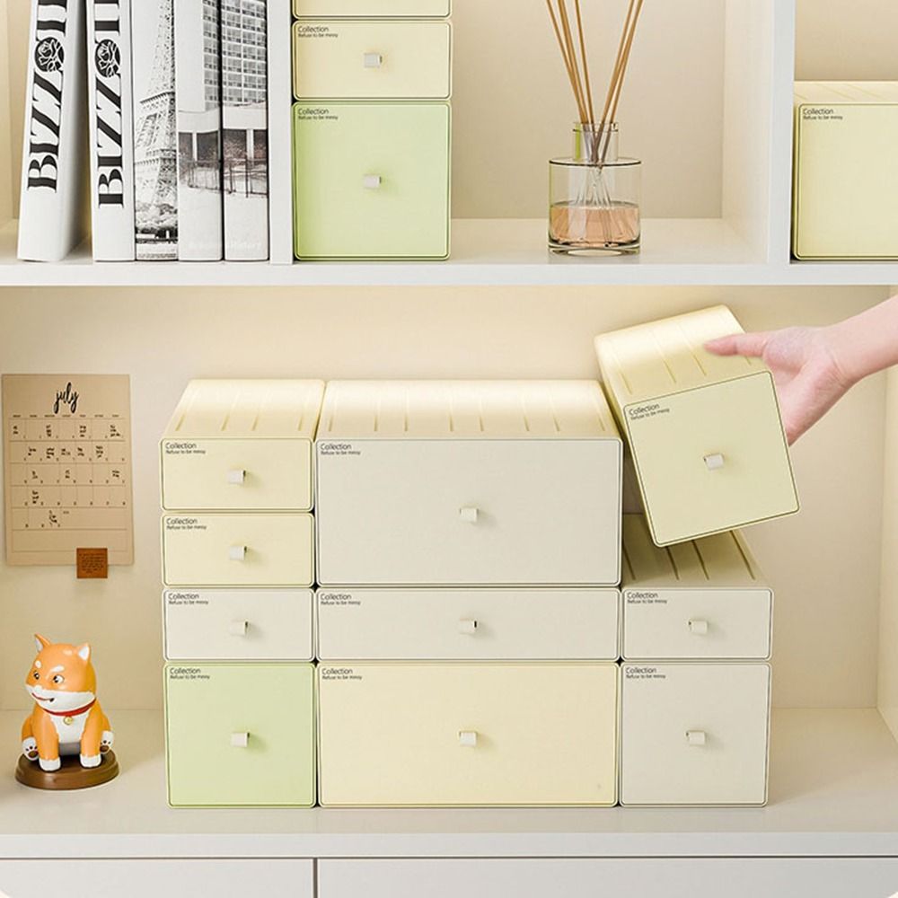 Office Drawer Organizer - درج منظم مكتبي ملون قابل للتكديس