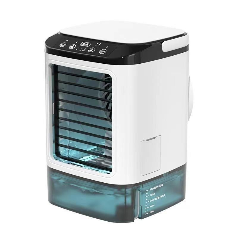 مروحة رذاذ صغيرة محمولة بمنفذ  - مراجعة Home Office Box وسعره
