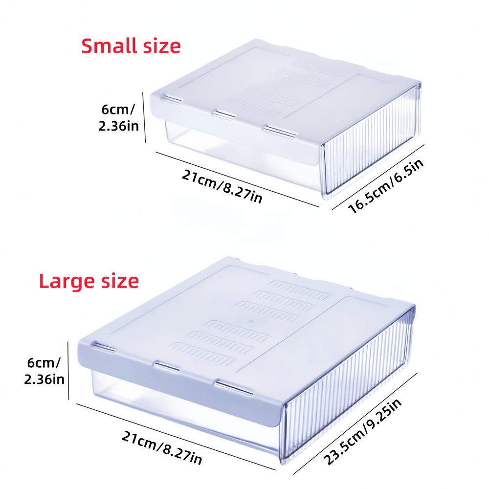 منظم أدراج شفاف يثبت تحت المكت - مراجعة Office Drawer Organizer وسعره