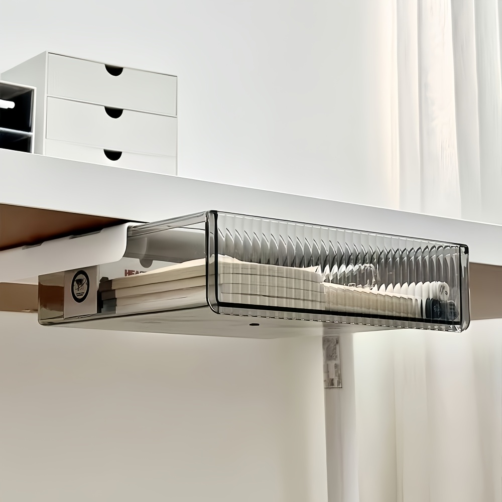 منظم أدراج شفاف يثبت تحت المكت - مراجعة Office Drawer Organizer وسعره