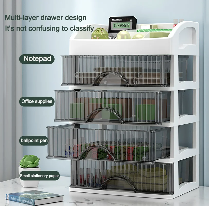 صندوق تخزين مكياج جديد مكون من - مراجعة Office Drawer Organizer وسعره