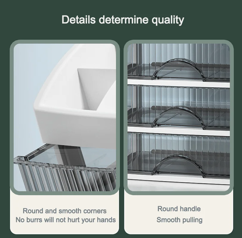 صندوق تخزين مكياج جديد مكون من - مراجعة Office Drawer Organizer وسعره