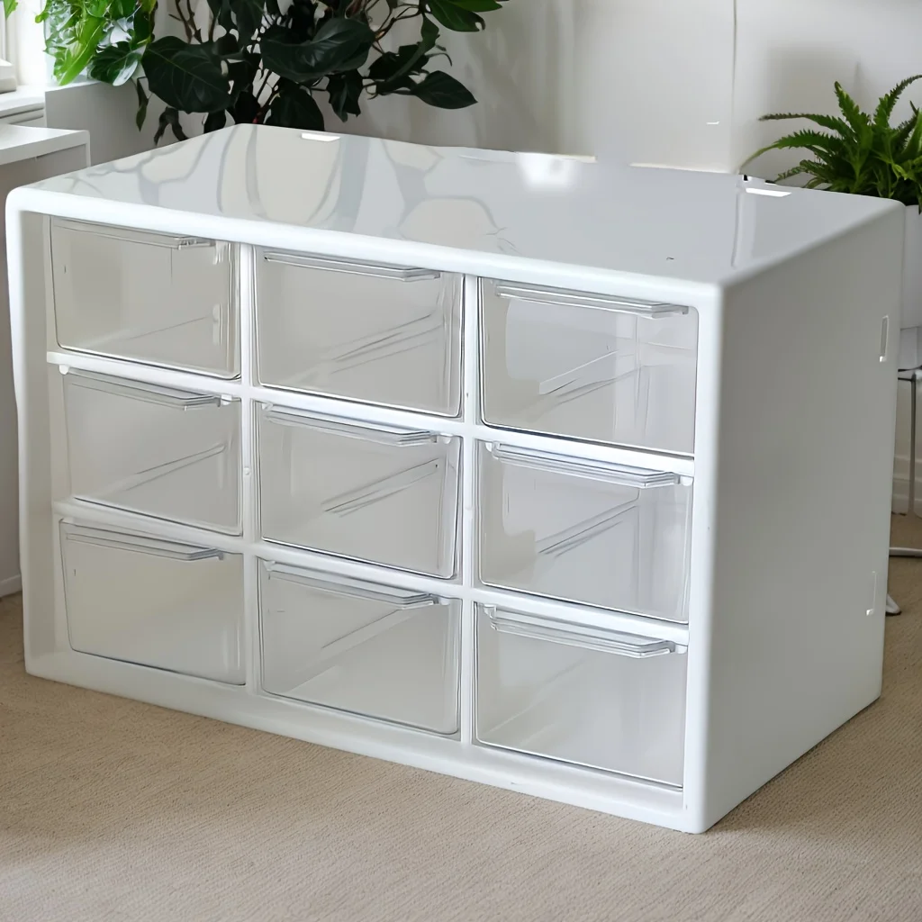 صندوق تخزين مواد الخرزة. صندوق - مراجعة Office Drawer Organizer وسعره