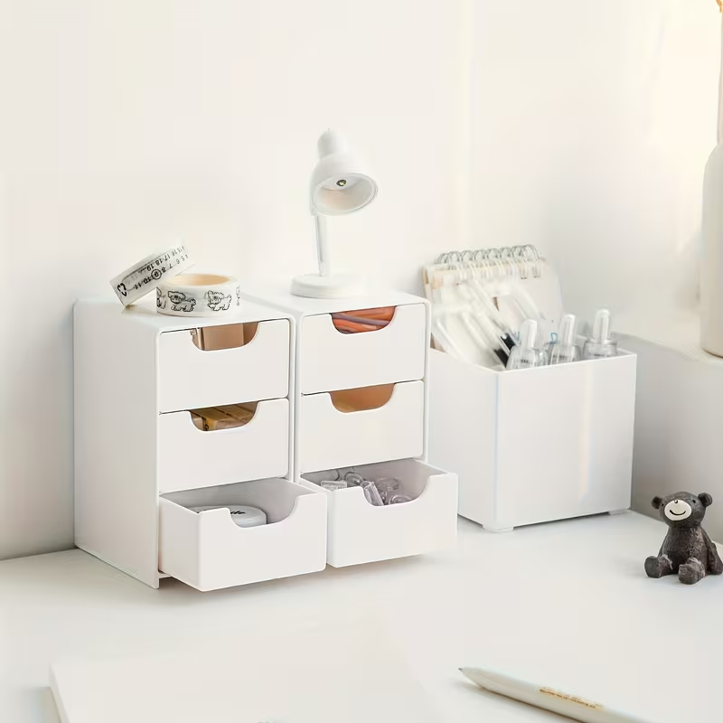 منظم مكتبي صغير بثلاث طبقات مع - مراجعة Office Drawer Organizer وسعره