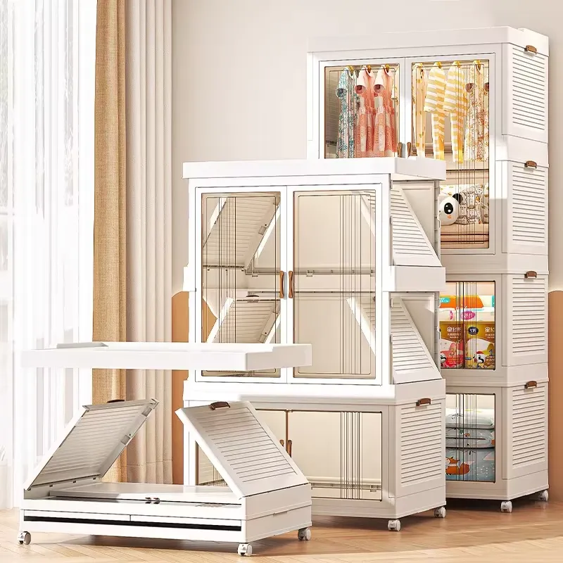 صندوق تخزين بلاستيكي شفاف قابل - مراجعة Home Office Box وسعره