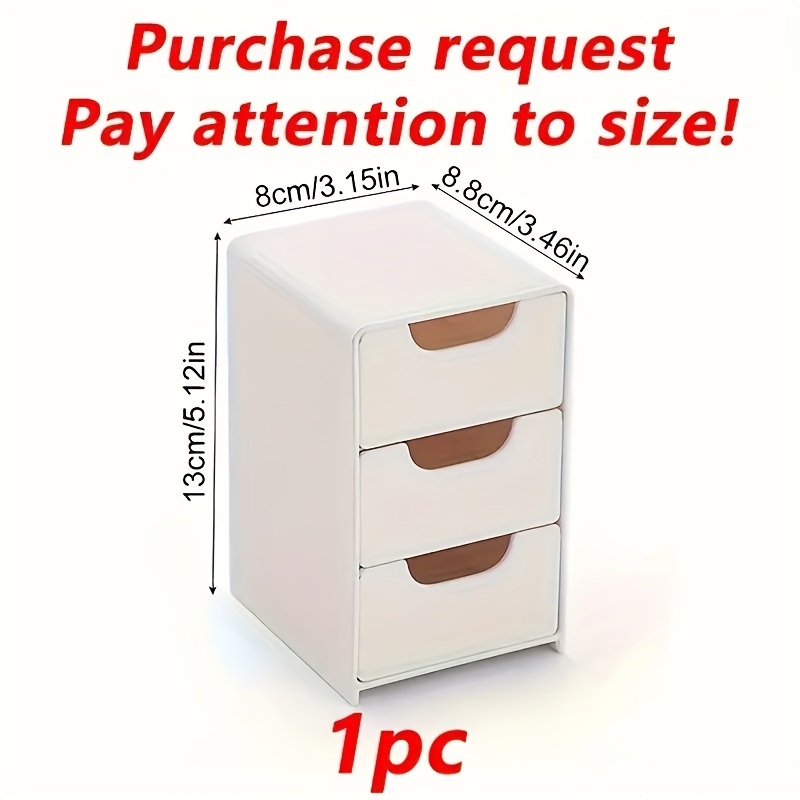 منظم أدراج بلاستيكي ثلاثي الطب - مراجعة Office Drawer Organizer وسعره