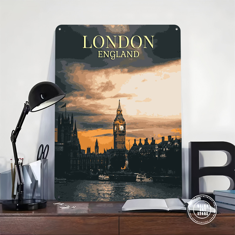 ملصقات صفيح لندن عتيقة قابلة ل - مراجعة Home Office Of London وسعره