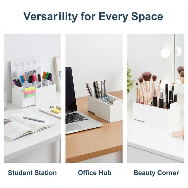 منظم تخزين بلاستيكي 4 قطع، فوا - مراجعة Office Drawer Organizer وسعره
