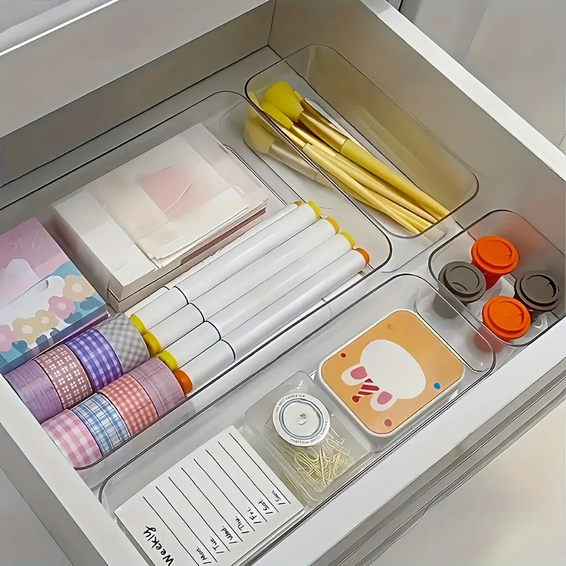 صندوق تخزين مستحضرات التجميل و - مراجعة Office Drawer Organizer وسعره