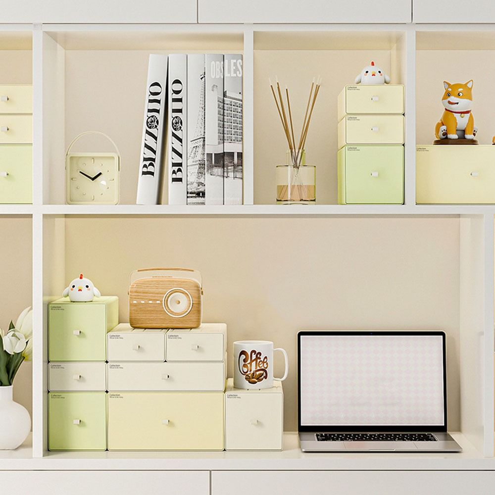 درج منظم مكتبي ملون قابل للتكد - مراجعة Office Drawer Organizer وسعره