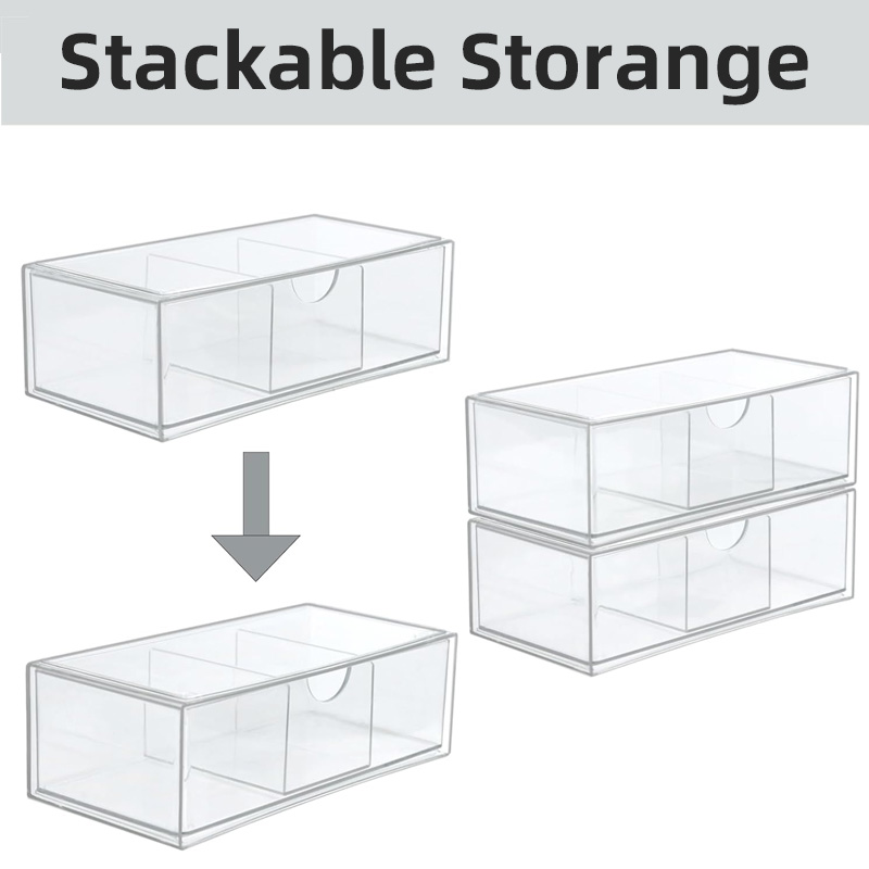 منظم خزانة مرآة قابل للسحب مع  - مراجعة Office Drawer Organizer وسعره